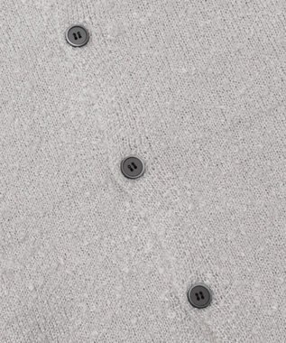 WEGO ブークレボタンカーディガン ライトグレー