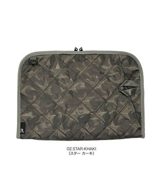 ROOTOTE 6798【PCケース：星柄迷彩】/ LT.ピモッテ.キルトスター-B 02：スターカーキ