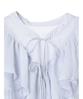 earth music&ecology ２ＷＡＹフリルブラウス Sax