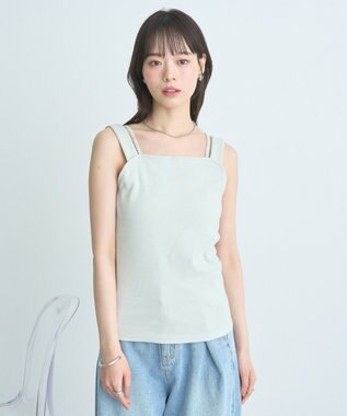 earth music&ecology ホルターレースキャミソール Mint