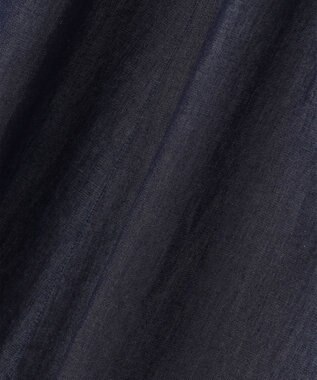 J.PRESS LADIES 【洗える】ライトデニム フレアー スカート ネイビー系