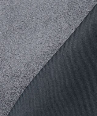 JOSEPH HOMME 新素材【ストレッチ/光沢感】レザーライクジャージーコンビ　フーディー ライトグレー系