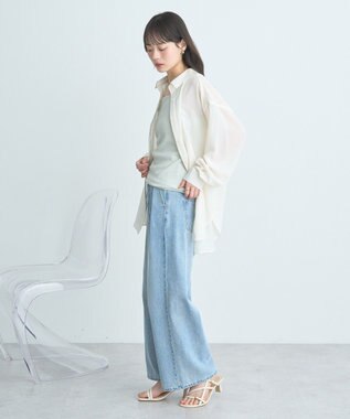 earth music&ecology ホルターレースキャミソール Mint