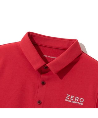 ZERO HALLIBURTON ノースリーブ 鹿の子 ミニワンピース 82831 W4S1b レディースゴルフ レッド