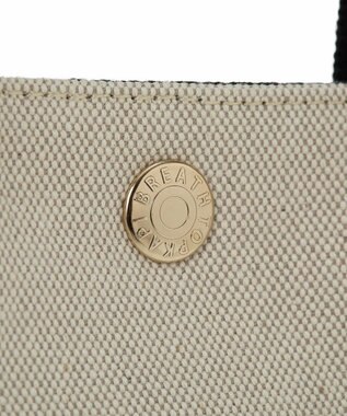 TOPKAPI 【Breath TOPKAPI】THE CANVAS ザ キャンバス スクエア ミニ トートバッグ ブラック