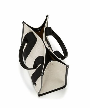 TOPKAPI 【Breath TOPKAPI】THE CANVAS ザ キャンバス スクエア ミニ トートバッグ ブラック