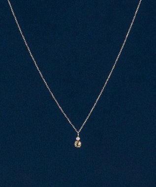 Phoebe 【K10】ジュエルラックネックレス　シトリン/11月誕生石/天然石/全長:40cm