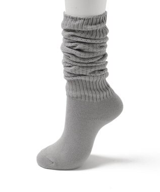 WEGO エアリールーズソックス ライトグレー