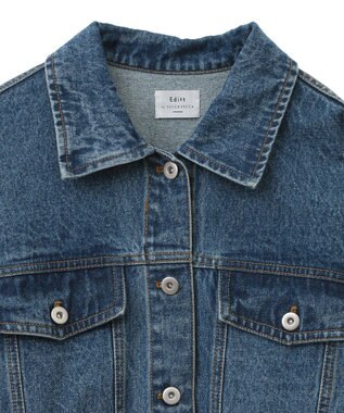 YECCA VECCA フリンジデニムジャケット Indigo