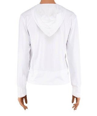 San-ai Resort（三愛水着楽園） 【SALE】【UPF50＋】【撥水加工】ラッシュパーカー　S・M・L　【Reir（レイール）】 ホワイト