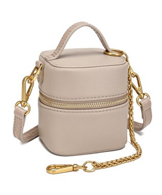 style code 【VerdeVari/ヴェルデヴァリ】TINY VANITY BAG グレージュ