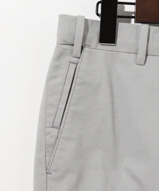 JOSEPH ABBOUD 【ウエストも伸びる!/ジャパンファブリック】シャンブレードビーストレッチ パンツ ライトグレー系