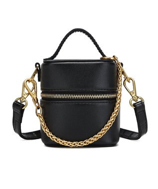 style code 【VerdeVari/ヴェルデヴァリ】TINY VANITY BAG ブラック