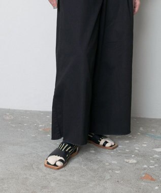 TRICOTE STRIPE TABI SOCKS／ストライプタビソックス 99BLACK