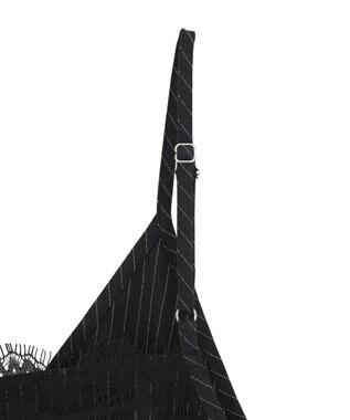 Green Parks ２ＷＡＹレース×ピンストライプキャミソールワンピース Dark Navy