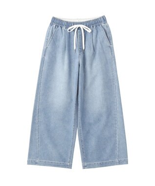 AMERICAN HOLIC イージーデニムワイドパンツ Light Indigo