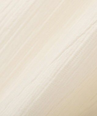 Green Parks シアーフードシャツ Ivory