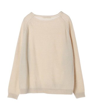 AMERICAN HOLIC ボートネックニットプルオーバー Ivory