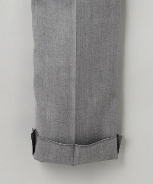 GOTAIRIKU 【御幸毛織】ニュージーランドメリノSuper120'sツイル スーツ グレー系1