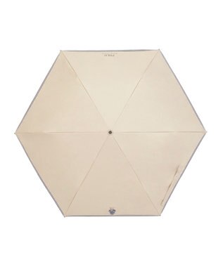 MOONBAT 【WEB限定/遮光率100%/遮熱/UV】POLO RALPH LAUREN（ポロ ラルフローレン）晴雨兼用日傘 ワンポイント ポロベア 折りたたみ傘 ポーチタイプ ベージュ