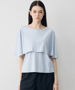 ICB 【先行予約・WEB限定カラーあり】マットスキューバ ケープデザインカットソー