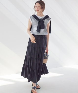 23区 トング サンダル ブラック系