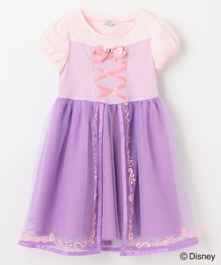 ANY KIDS 【ディズニープリンセス/フローズン】ドレス風 ワンピース ラベンダー<ラプンツェル>