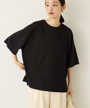 AMERICAN HOLIC 接触冷感バックオープンプルオーバー Black