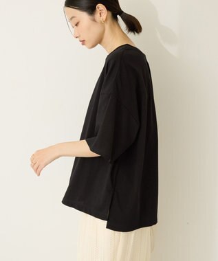 AMERICAN HOLIC 接触冷感バックオープンプルオーバー Black