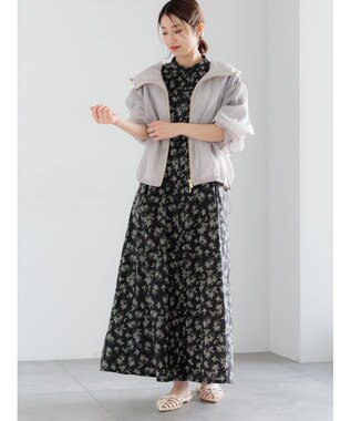 Te chichi 【LIBERTY FABRICS】ウエストタックワンピース