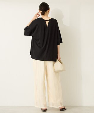 AMERICAN HOLIC 接触冷感バックオープンプルオーバー Black