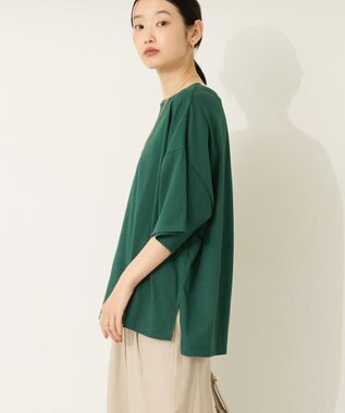 AMERICAN HOLIC 接触冷感バックオープンプルオーバー Green