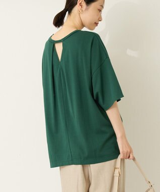 AMERICAN HOLIC 接触冷感バックオープンプルオーバー Green