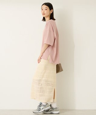 AMERICAN HOLIC 接触冷感バックオープンプルオーバー Pink