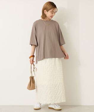 AMERICAN HOLIC 接触冷感バックオープンプルオーバー Beige