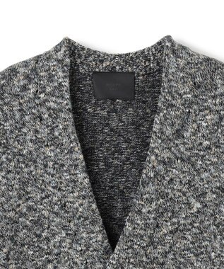 JOSEPH HOMME 【LEON 掲載】【HIGH GRADE LINE】ヘンプミックス　カーディガン ライトグレー系