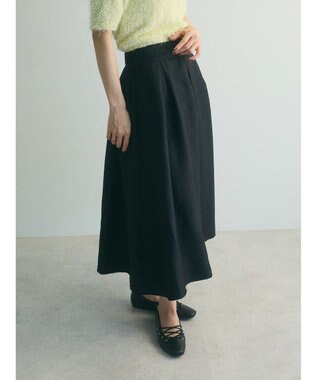 Green Parks ａ．ジャガードタックスカート Black