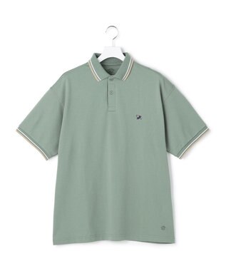 J.PRESS YORK STREET 【UNISEX】ブルドックワッペン カノコ ポロシャツ