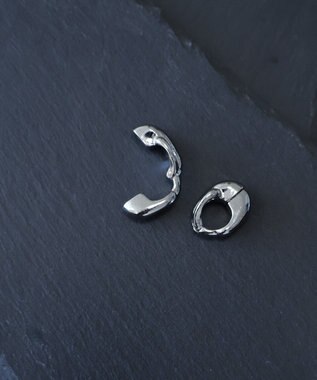 AMERICAN HOLIC リバーシブルマグネットイヤリング Silver