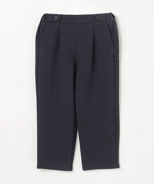 組曲 KIDS 【110-140㎝】ソフトストレッチテーパード パンツ ネイビー