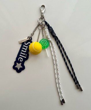 LA BAGAGERIE 【インスタグラマー Chiyoさん×LA BAGAGERIE】バッグチャーム シルバー