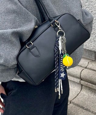 LA BAGAGERIE 【インスタグラマー Chiyoさん×LA BAGAGERIE】バッグチャーム シルバー