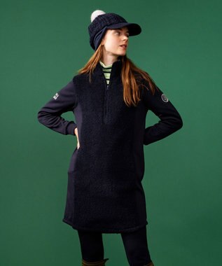 23区GOLF 【WOMEN】ボアワンピース