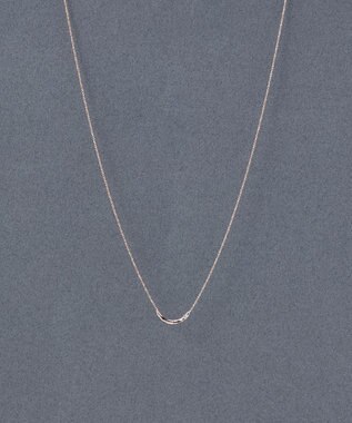 Phoebe 〈金属アレルギー対応〉エターナルクレセントネックレス