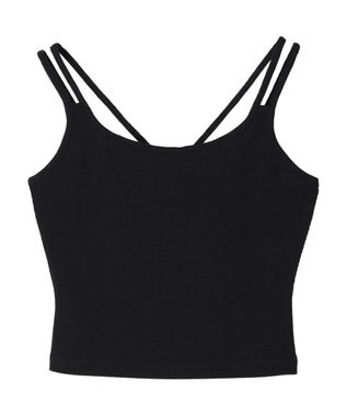 earth music&ecology クロップドキャミソール Off White