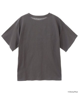 earth music&ecology Ｆｉｎｄｉｎｇ　Ｎｅｍｏ／シリコンプリントＴシャツ Charcoal Gray
