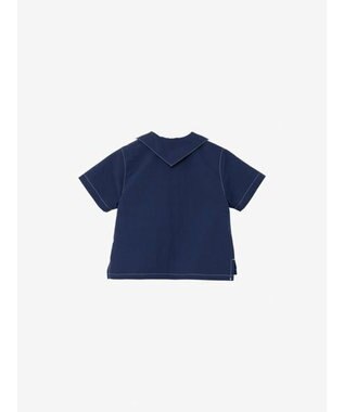 HELLY HANSEN 【キッズ】ショートスリーブバスクセイラーシャツ オーシャンネイビー