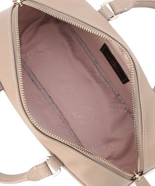 TOCCA CLAVIER LEATHER BOSTON BAG ボストンバッグ【古畑星夏さん着用】 グレージュ系