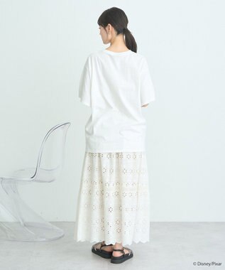 earth music&ecology Ｆｉｎｄｉｎｇ　Ｎｅｍｏ／シリコンプリントＴシャツ Off White