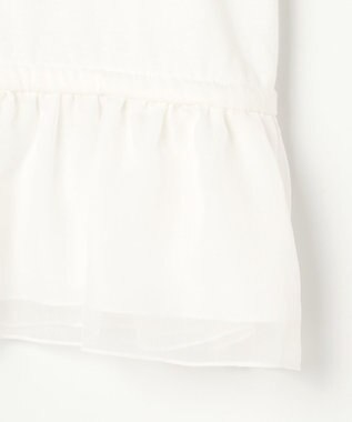 Feroux フリルぺプラム カットソー ホワイト系